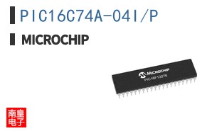 PIC16C74A-04I/P